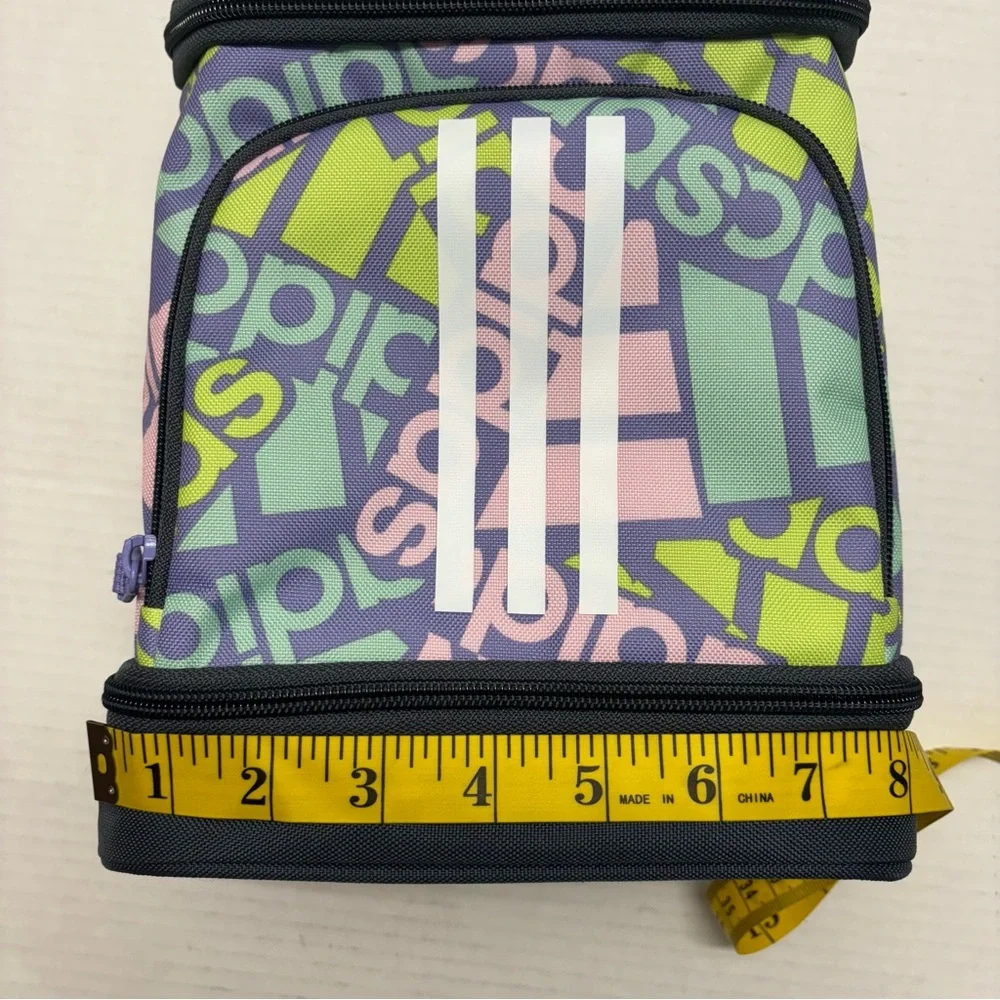 NWT Adidas Excel 2 Insulated Lunch Bag Light Purple Onix Multi Collage